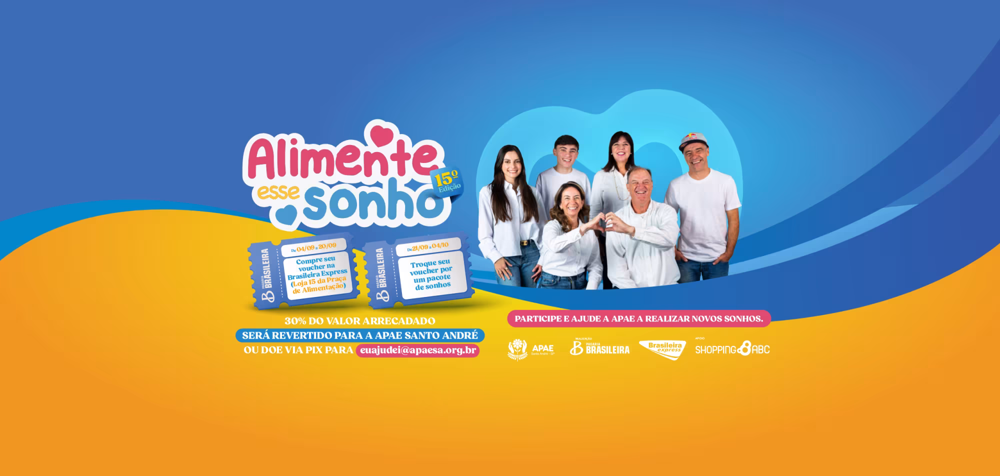 Banner no Shopping ABC