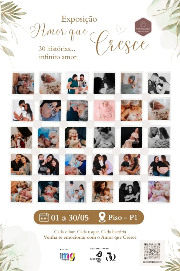 Exposição “Amor que Cresce”