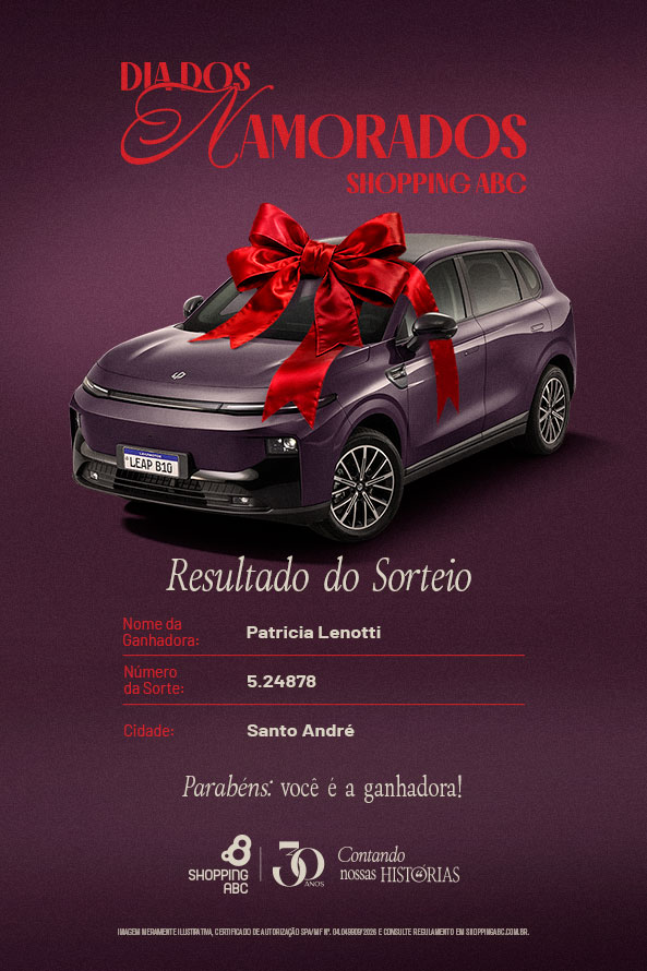Resultado Sorteio Promoção Dia dos Namorados