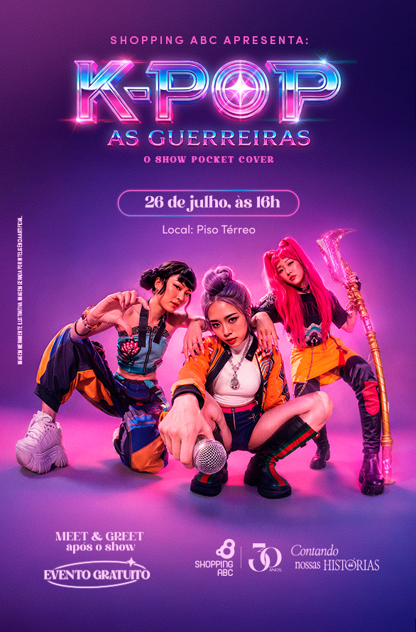 K-POP AS GUERREIRAS – O show Pocket Cover