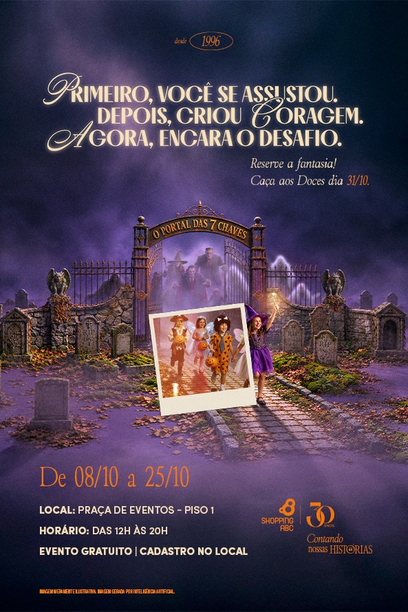 O Portal das 7 Chaves no Shopping ABC